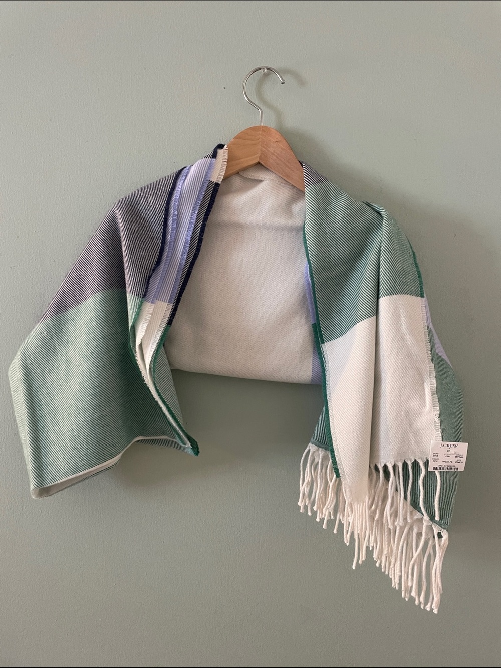 J.crew multi colored scarf